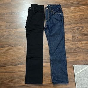 2 pairs of boys jeans